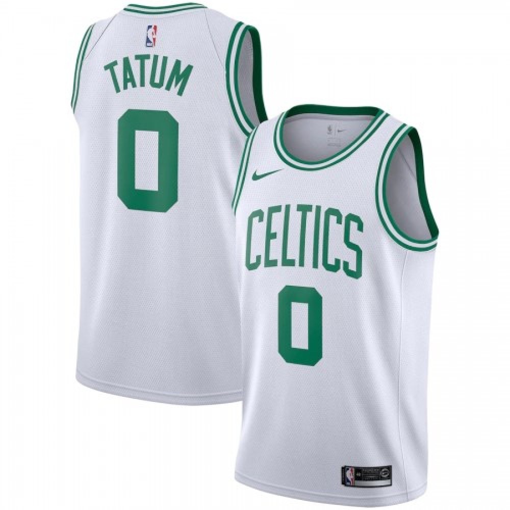 Men's Boston Celtics Jayson Tatum #0 White Swingman Jersey - Icon Edition-Pro Kit Vault | Brand New 26/27 Sports Jerseys